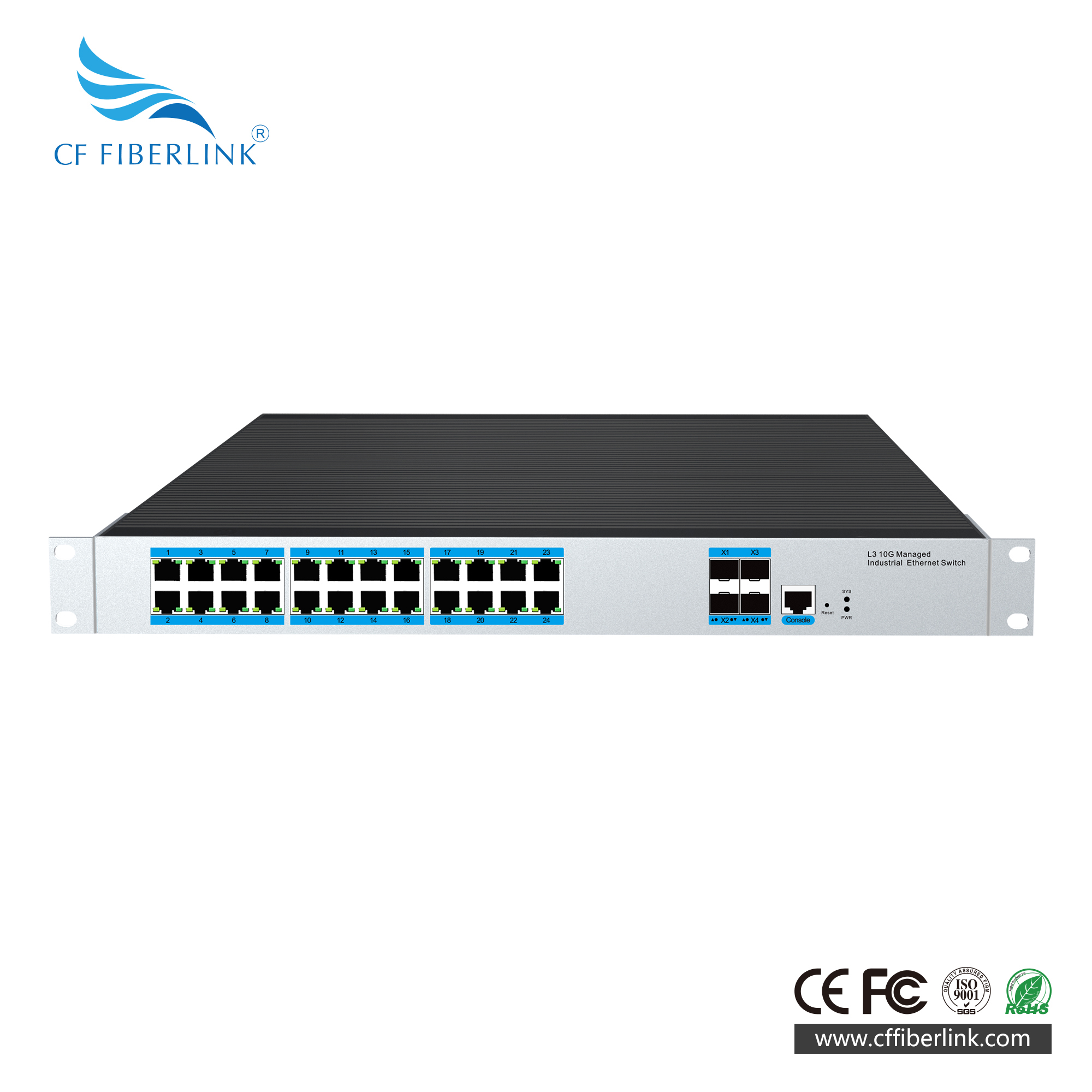 4万兆光24千兆电带SFP